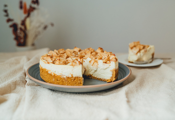 Gâteau au fromage aux pommes