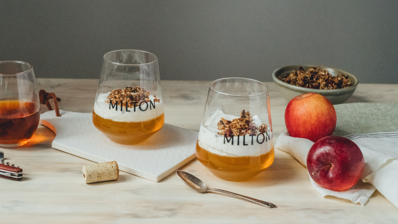 Gelée de cidre dessert