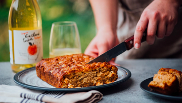 Gâteau aux pommes à l'ancienne