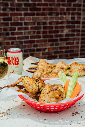 Ailes de poulet au citron et au poivre